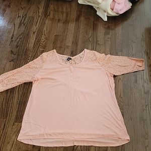 Torrid coral shirt